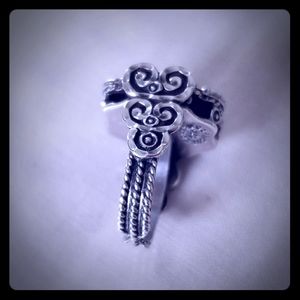 925 Mexico size 6 silver ring
